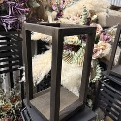 Rustic Wood Lanterns