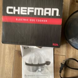 Chefman electric egg cooker cash only