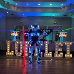 Neon Robot 🤖 