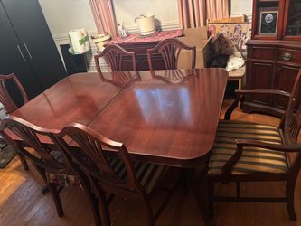Solid Wood Table & Chairs