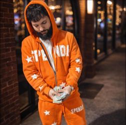 BIG SPENDA ORANGE SUIT