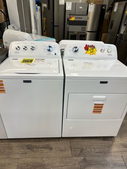 Maytag Top Load Washer & Dryer Set Take It Home In Payments Read Description