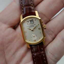 A. LANGE & SOHNE YELLOW GOLD ARKADE REF. 103.021