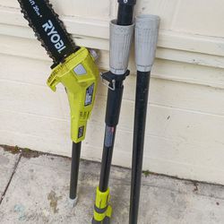 Ryobi ONE+ 18V 8 in. Cordless Battery Pole Saw WITH BATTERY   