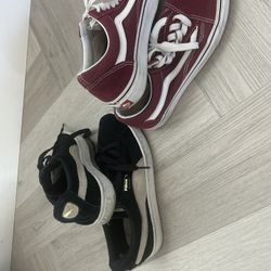 Women’s Vans And Pumas 6.5
