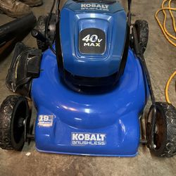 Kobalt KM 4040-06 40 Volt Lithium Ion 19in Cordless 