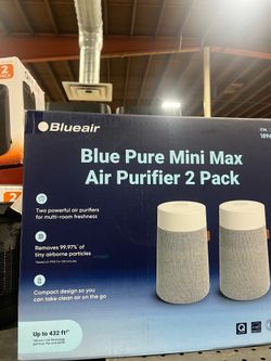 Blue Pure Mini Max Air Purifier 2 Pack
