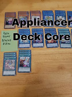 Yugioh Appliancer Deck Core 39 Cards for Sale in Wheaton, IL - OfferUp Yugioh Appliancer Deck Core 39 Cards for Sale in Wheaton, IL - OfferUp