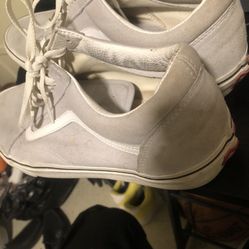 light gray vans