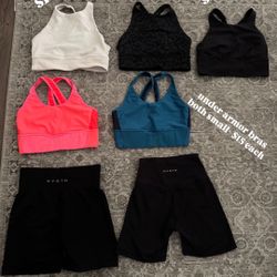 Workout bras