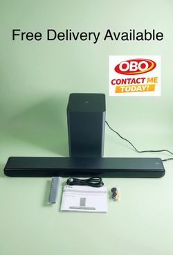 OBO New Other TCL 2.1 Bluetooth Sound Bar With Wireless Subwoofer W/ Remote Control