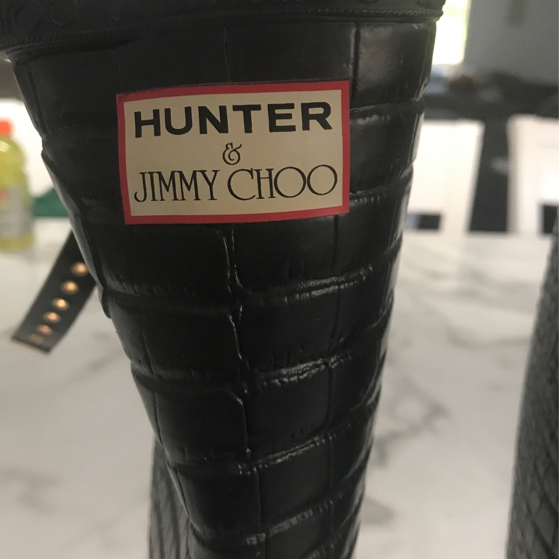 Jimmy Choo Rain Boots Size 7