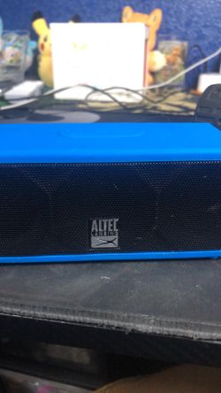Altec Lansing Bluetooth Speaker Blue