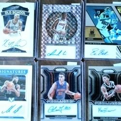 NBA On Card Auto (3 Rookies)