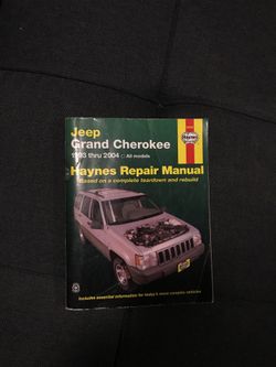 Jeep Grand Cherokee repair manual $5