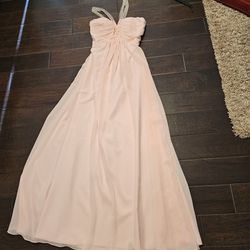 Light Pink Prom Dress Size 4