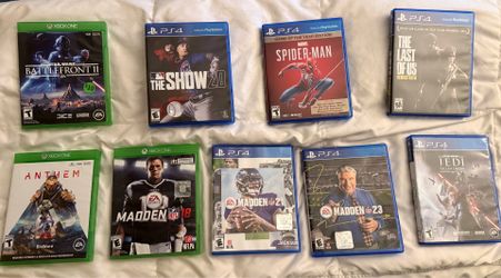 PS4 and Xbox One Games