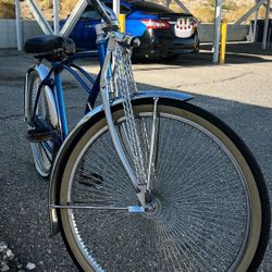 26 BEACH CRUISERS BIKE “ BLUE “