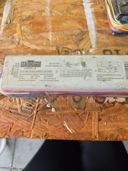 Keystone ballast