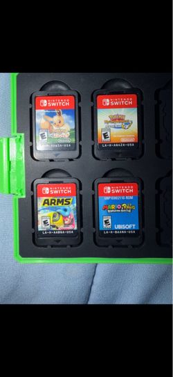 Nintendo switch games(see description)