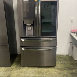 LG Instaview Four Door French Door Refrigerator  BN