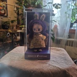 ​Pop Mart Labubu - Wings of Fortune Vinyl Plush (Purple/Gold)