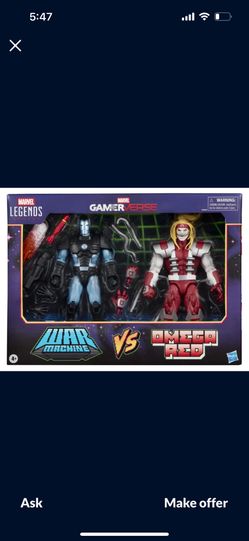 Marvel  Legends Gamerverse War Machine Vs Omega Red