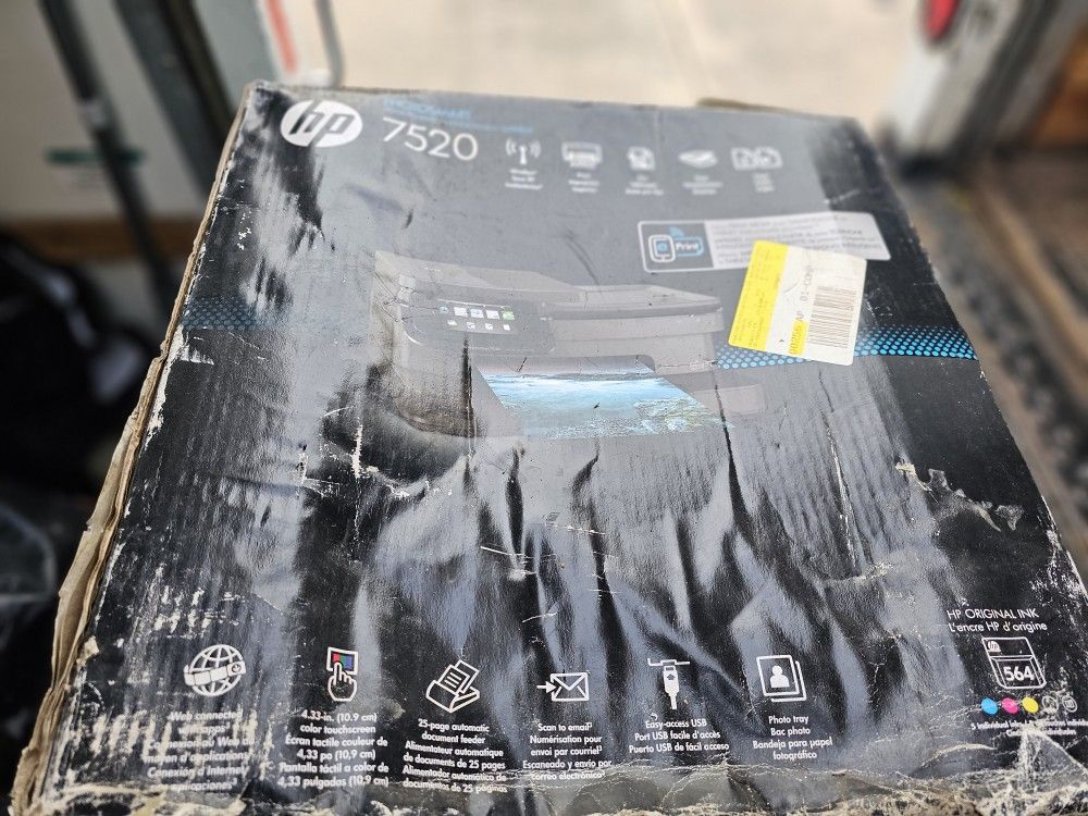 HP Photosmart 7520 e-All-in-One Printer.
