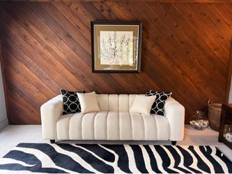 Cream Bubble Couch