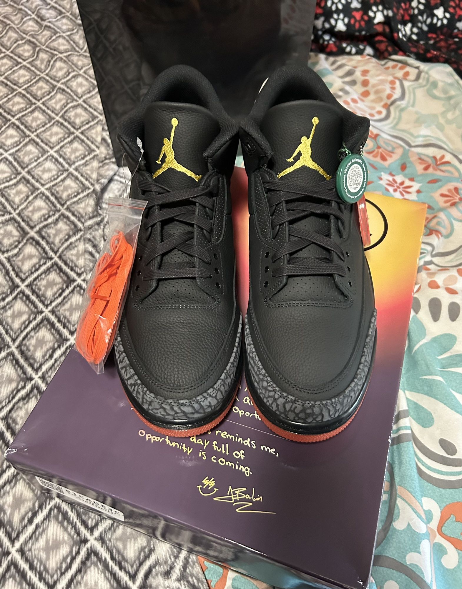 Jordan 3 X J. Balvin  “Rio”