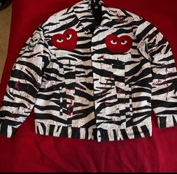 Custom Zebra Comme des Garcons Jacket