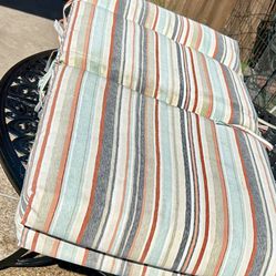 Hampton Bay Outdoor Chair Cushions (2)