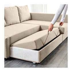 IKEA FRIHETEN Sleeper sectional, 3 seat w/storage