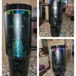 Stanley Disney Black 40oz Cup Brand New