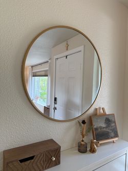 Hanging Circle Mirror