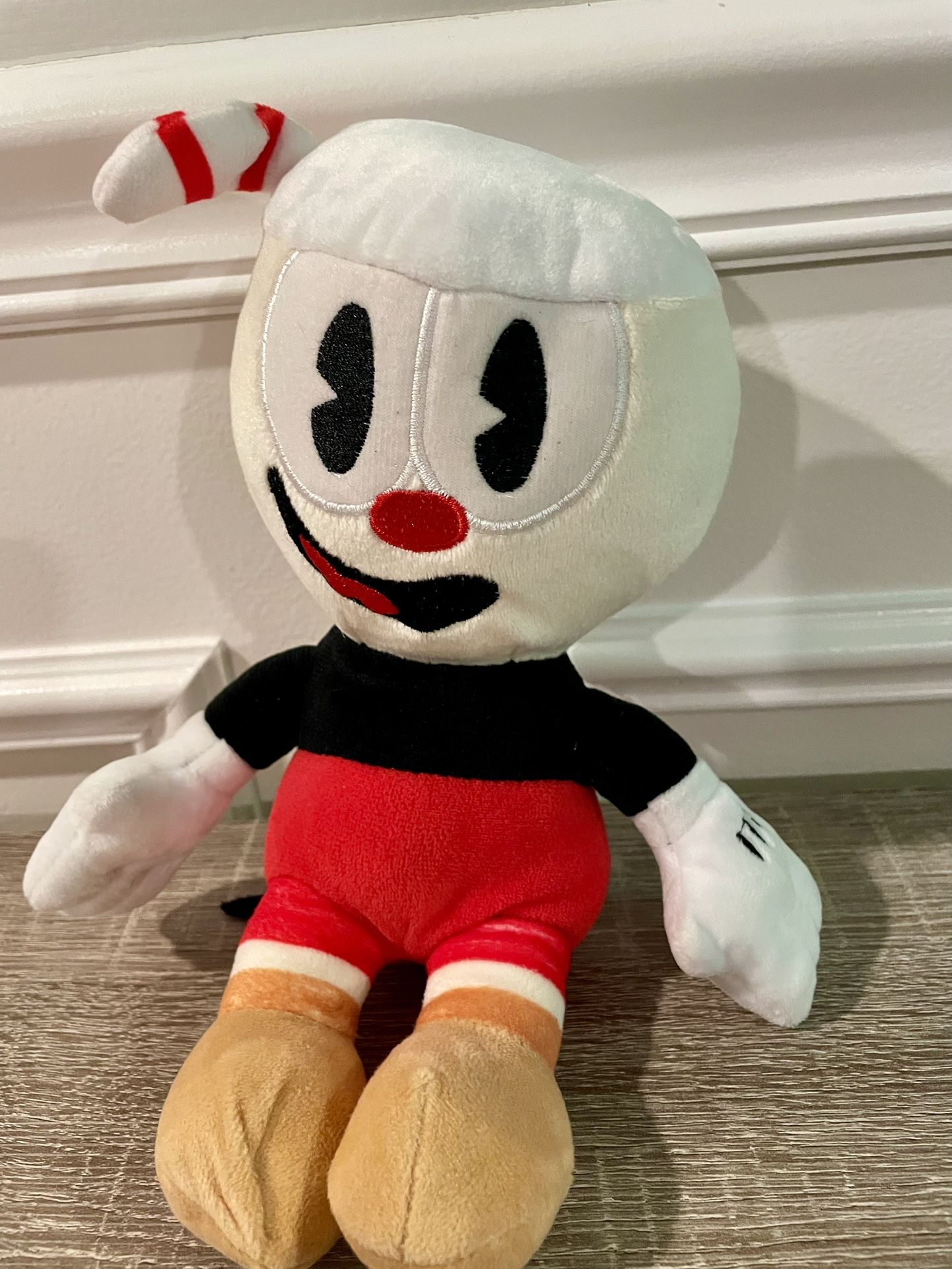Cuphead Plush Doll  Mugman The Chalice Soft Plush Stuffed 12”