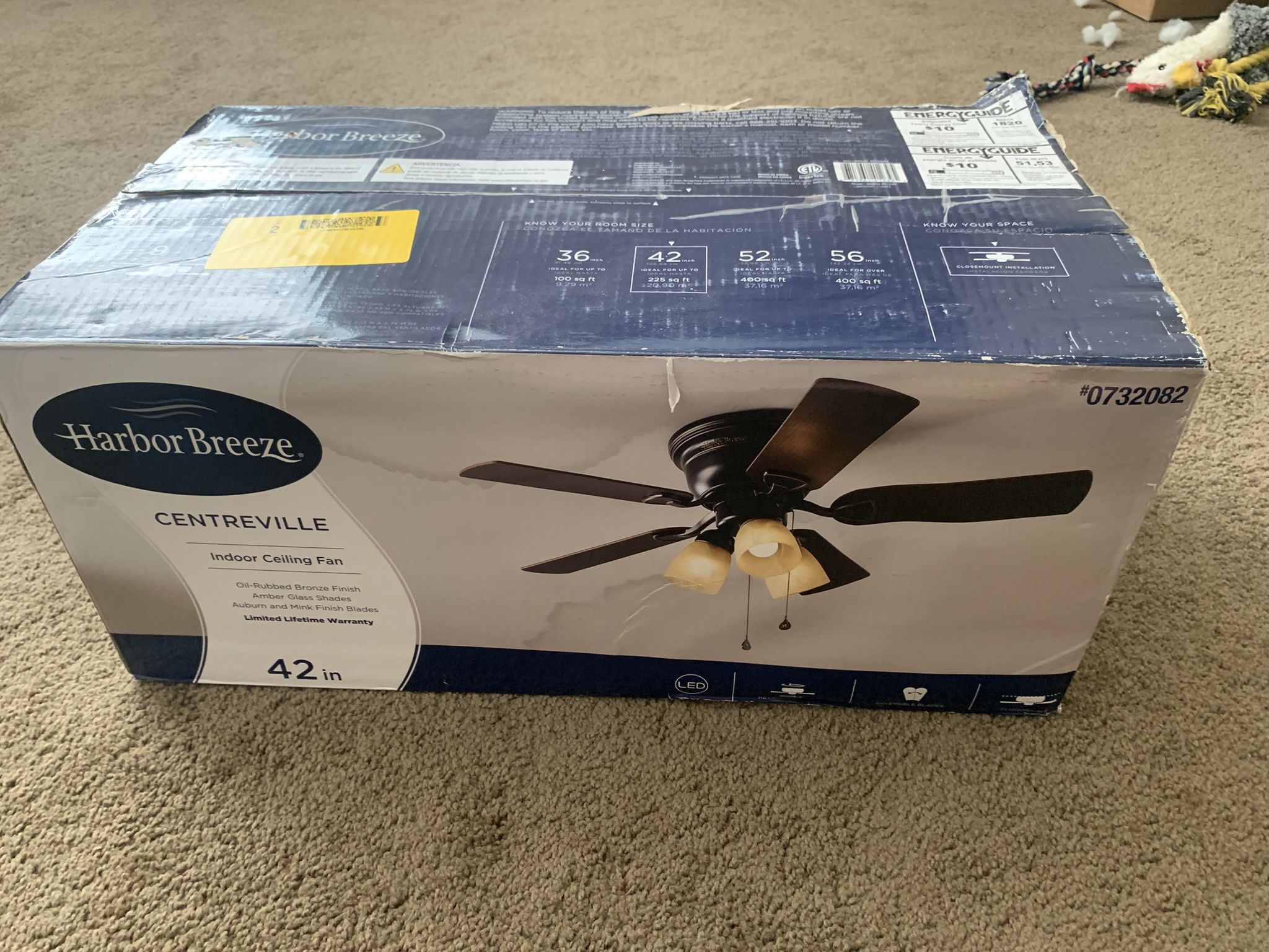 Harbor Breeze Fan 0732082 PICK UP ONLY