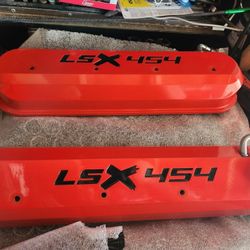 Crate 454 Lsx  Valve Covers Will Work On Other LS ENGINES