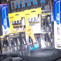 Power Tool Bits And Blades And Step Drill Bits