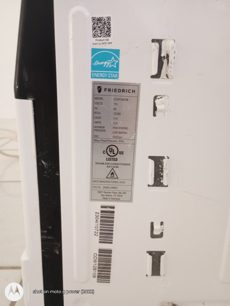 FRIEDRICH Wall And Window Air Conditioner Units.