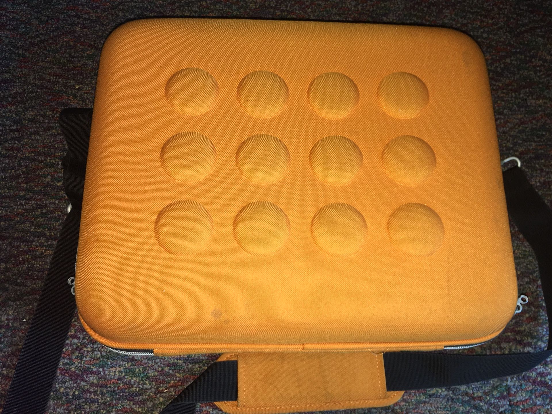 Rugged Orange Laptop Case