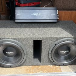 2 Skar Ddx 12,s With Amp
