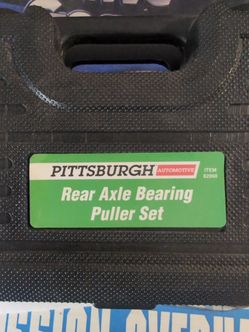 Rear axle bearing puller sets