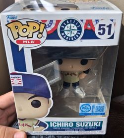 Funko Pop MLB Ichiro Suzuki #51 Seattle Mariners