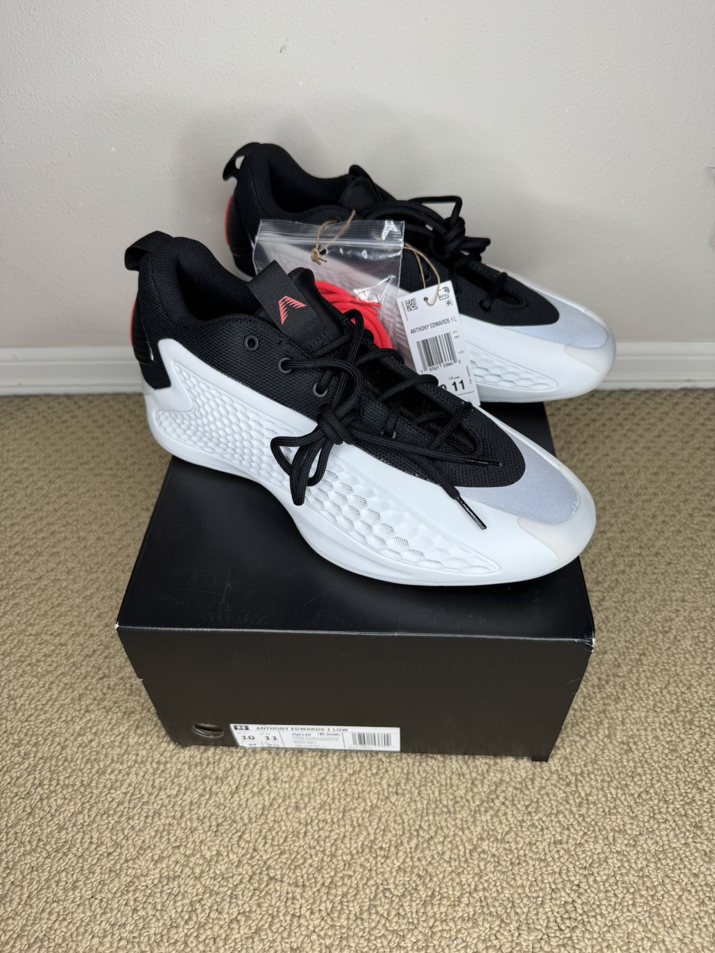 PRICE FIRM Adidas Anthony Edwards AE1 Low Best of Adi 2.0 JQ6140 Basketball Shoes (Men’s 10)