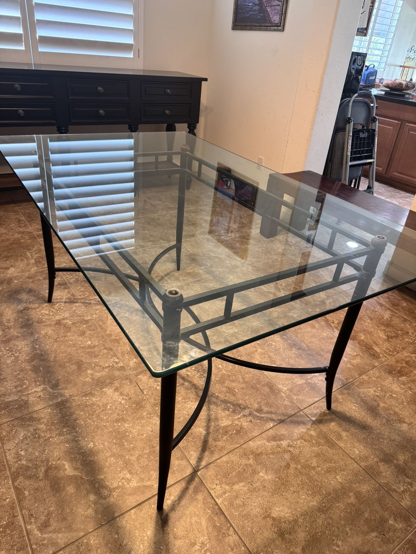 Glass Dining Table