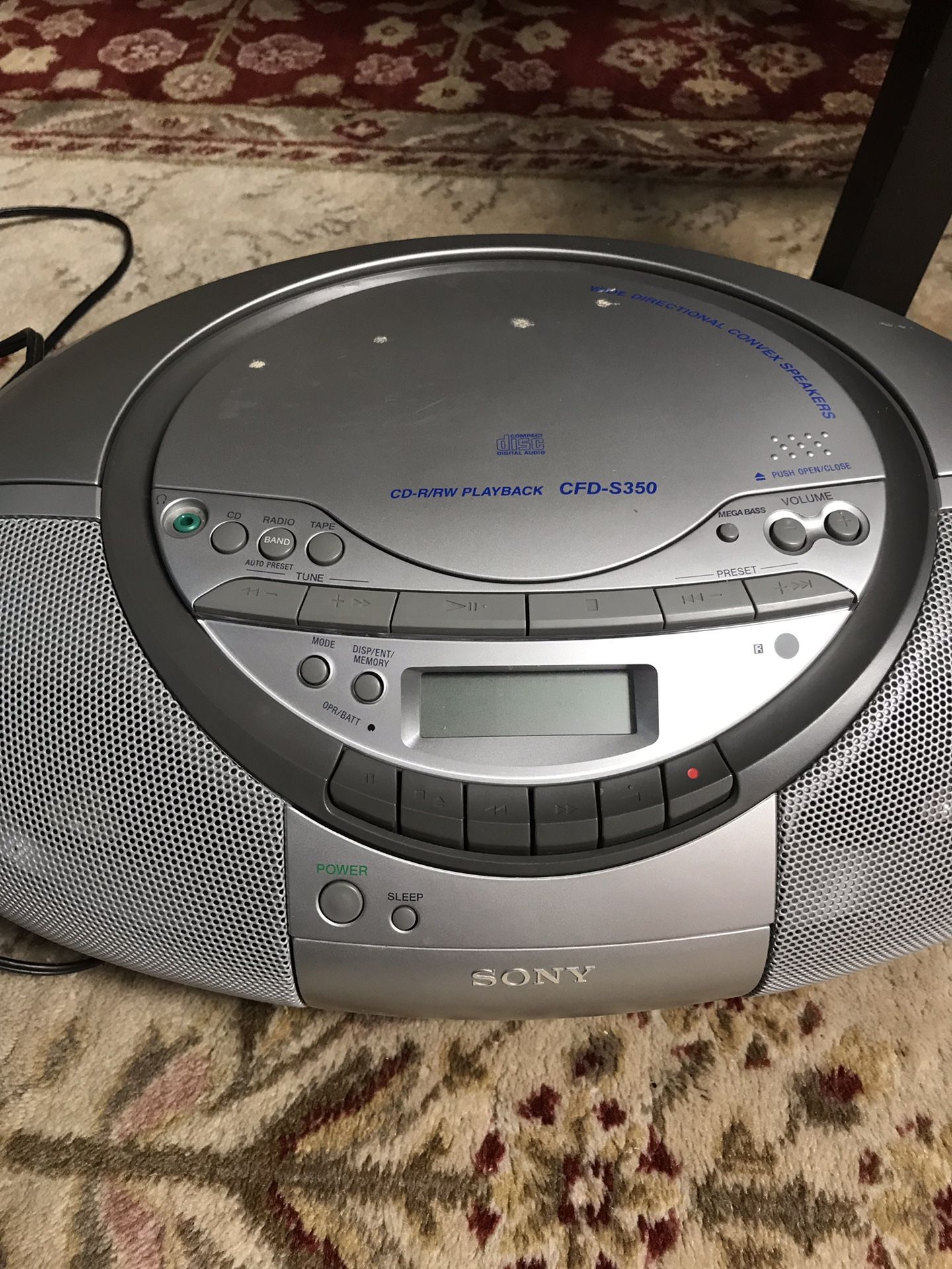 CD-R/ Tape player