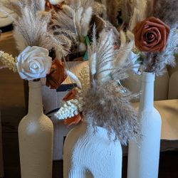
Rustic Wedding Centerpieces – Price Is Per Bottle 