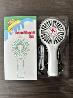 Handheld Rechargeable Fan