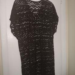 Bathingsuits Cover Up Size Medium Color Black 